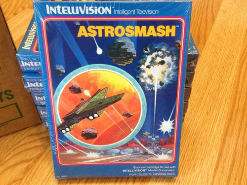 Mattel Intellivision Astrosmash Sellado - Atari - Coleco