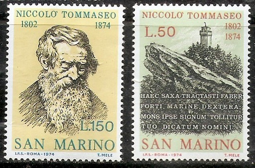 San Marino 3 Series Mint Completas Años 1974/78 - 6 Valores