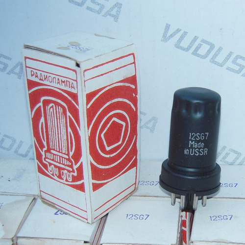 Válvula Electrónica, Vacuum Tube  12sg7 Rusa (6sg7)