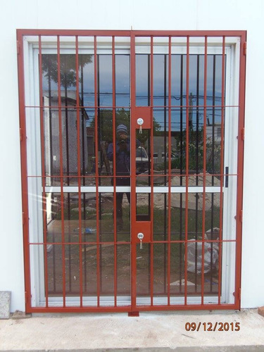 Rejas Puertas Portones Herreria-aluminio Mamparas Y Ventanas