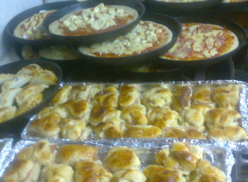 Pizza Party Pernil. Lunchs. Bondiola. Catering