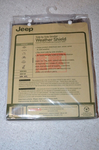 Imagen 6 de 6 de Cubierta Impermeable Para Coches Doble De Gemelos Marca Jeep
