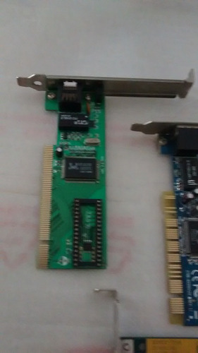 4 Placas De Rede Tcp/ip 10/100 Realtek/3com/enl (Usado)