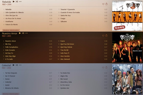 Rbd (discografia) (Usado)