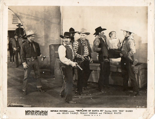 Foto Outlaws Of Santa Fe Don Red Barry Howard Bretherton '44