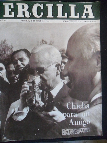 Ercilla N° 1511 6 De Mayo De 1964