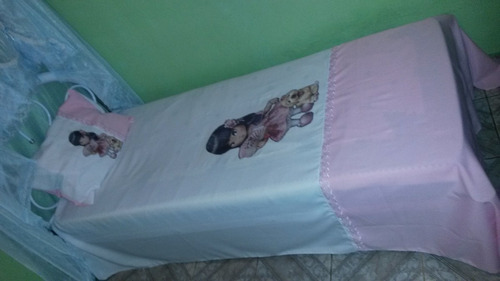 Lençol Solteiro Para Cama Box Jolíe Tamanho 1,80 X 2.40