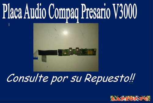 Placa Audio  Compaq Presario V3000