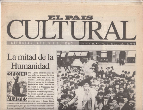 Feminismo El Pais Cultural Especial Mujeres 1994 Cine Rock