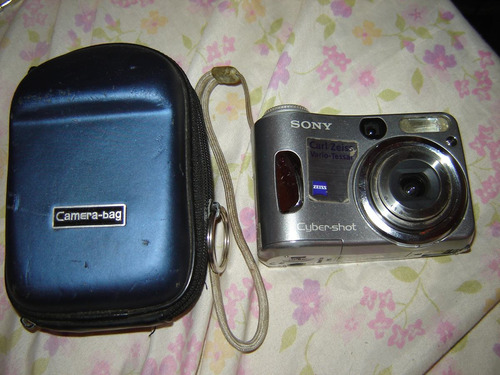 Camera Digital Sony Dsc-s60 Na Caixa C/manual E Cd De Insta