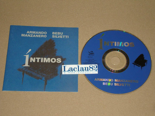 Armando Manzanero Bebu Silvetti Intimos 1997 Azteca Music Cd