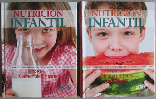 Libro Nutrición Infantil 2 Tomos Incluye Dvd - Gamma
