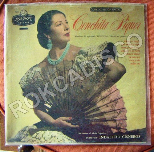 Españoles, Conchita Piquer, Lp 12´, Hecho En Inglaterra