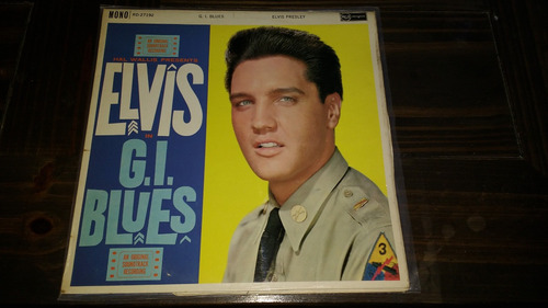 Elvis Presley - G I Blues - Vinilo Uk Reed 1968 Mono Exc