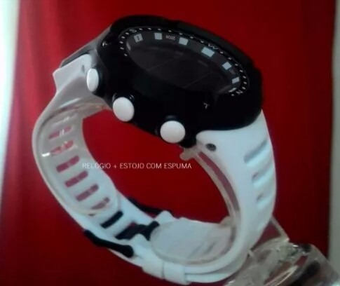 Relógio Digital Pulseira Led Pulso Masculino Feminino-branco