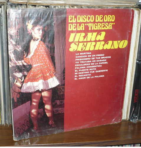 Irma Serrano Lp El Disco De Oro De La Tigresa