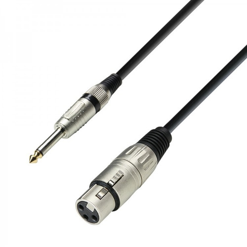Adam Hall Cable  Micrófono Xlr H A Plug M 6mts K3mmf0600