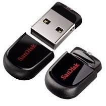 Pen Drive 16gb Sandisk Ultra Mini Micro Cruzer Fit Nano