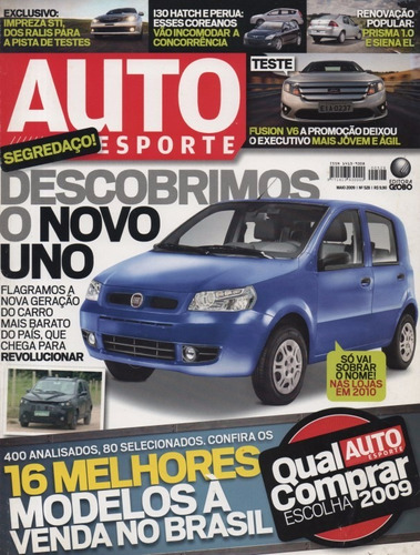 Auto Esporte Nº528 Fusion V6 Hyundai I30 Cw Hilux Sw4 Prisma