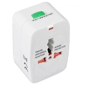 Imagen 3 de 3 de Adaptador Convertidor De Viaje Universal Us Mex Eu Au Uk