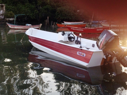 Barco Bote Lancha Fibra 5,60 Console Artsol 40 Anos Fabrica