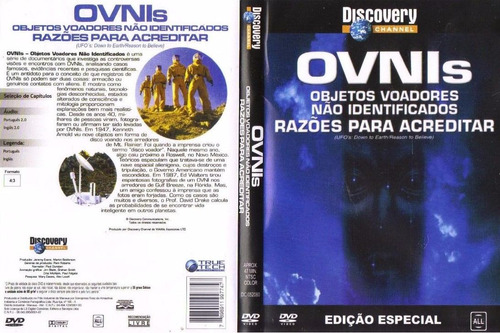 Dvd Lacrado Discovery Ovnis Razoes Para Acreditar Edicao Esp