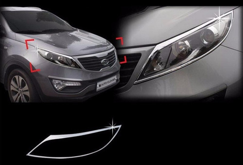 Cromado Kia Sportage Revolucion (faros,stop,)