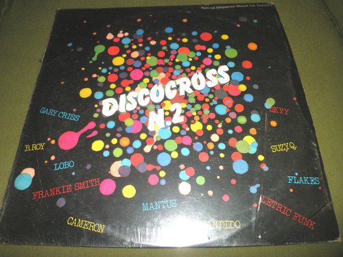 Disco 12'' Importado Discocross N.2 - Varios Artistas (1981)