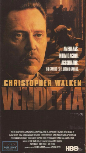 Vendetta Christopher Walken 1999 Drama Vhs
