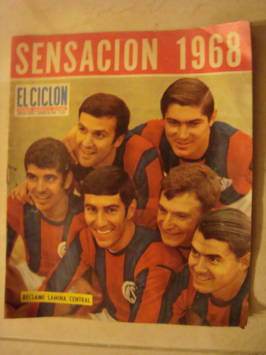 Revista El Ciclón Extra 8/1968 Buttice Fischer Veglio Tojo