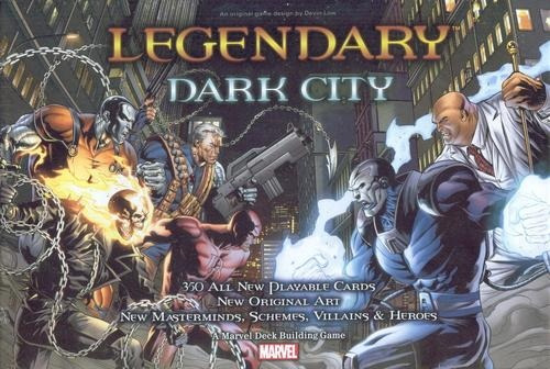 Dark City - Expansão Jogo Imp. Legendary Marvel - Upper Deck