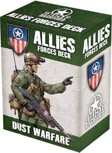 Allies Deck - Expansão Jogo Dust Warfare Ffg Battlefront