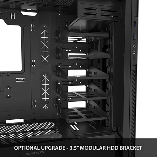Imagen 2 de 3 de Phanteks Soporte Para Ssd Hdd Modular 2.5 Y 3.5 Metalico