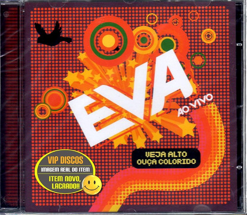 Cd Banda Eva Ao Vivo Veja Alto Ouça Colorido - Novo Lacrado