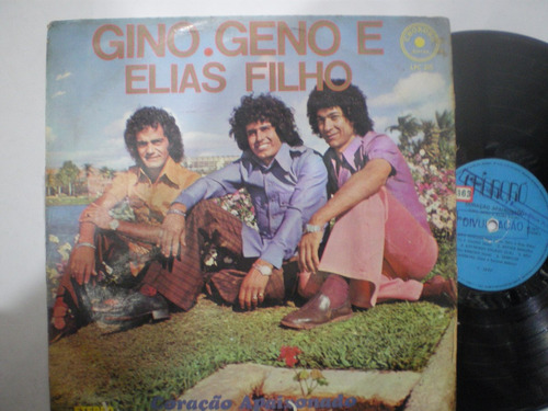 Lp - Gino Geno E Elias Filho / Coração Apaixonado / Chororo