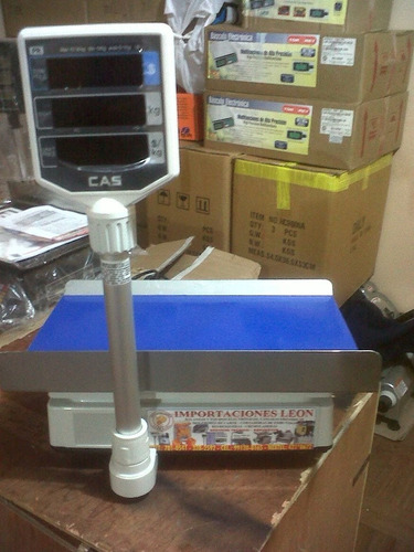 Balanza Electronica Cas Pr-30kg/korea Importaciones Leon G.l