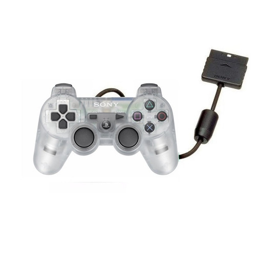 Control Dualshock2 Para Sony Ps2 Clear