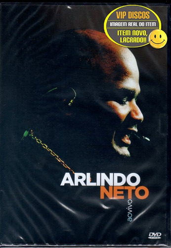 Dvd Arlindo Neto Com Arlindo Cruz - Novo Lacrado
