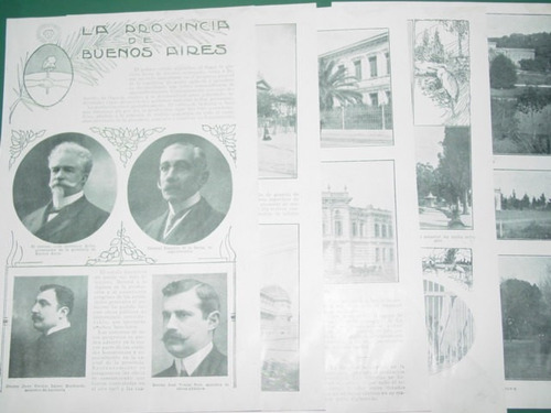 Clipping Centenario Mayo Provincia Buenos Aires 10 Pgs 1910