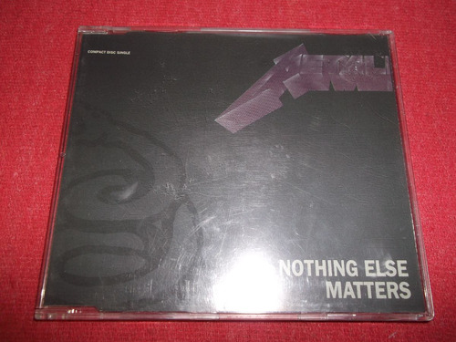 Metallica - Nothing Else Matters Cd Ep Usa Ed 1992 Mdisk