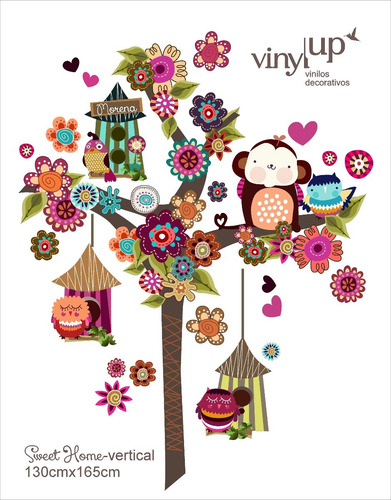 Vinilos Infantiles Arbol Armados 130x165cm Aprox Divinos!!