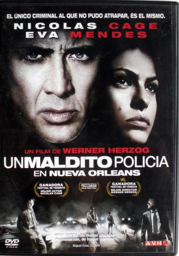 Dvd Original Un Maldito Policia En Nueva Orleans - Sellada!