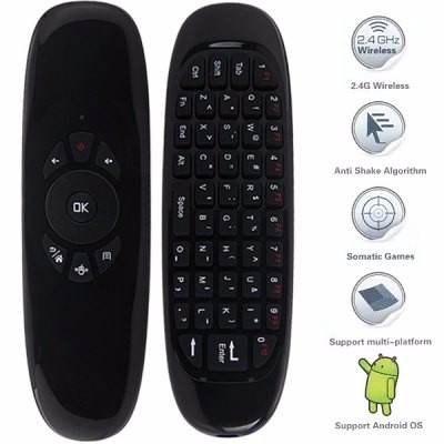 Air Mouse Qwerty Inalámbrico C120 Android Window Envio Grati