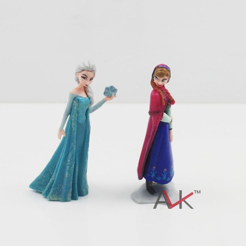 Frozen Set X 6 Figuras Anna Elsa Olaf Kristoff Sven Hans Dis