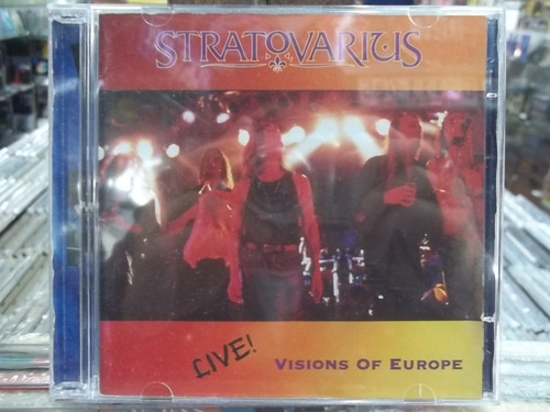 Stratovarius Live Visions Of Europe Cd Duplo Importado