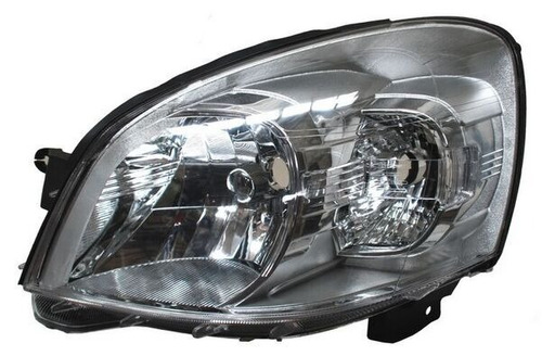 Faro Chevrolet Chevy C3 2009-2010 Fondo Cromado Rh Lh