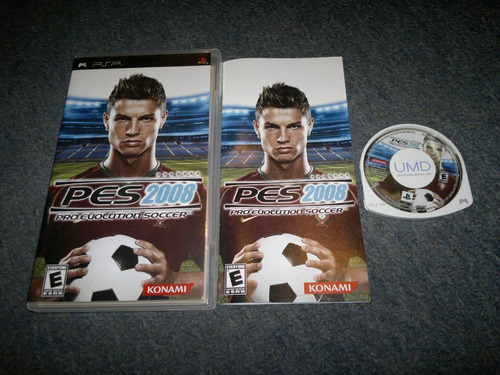 Pro Evolution Soccer 2008 Completo Para Sony Psp, Checalo