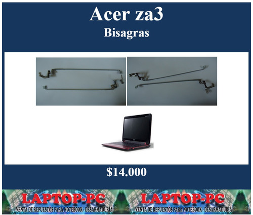 Bisagras Acer Za3