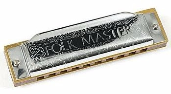 2 Gaitas Blues Diatônica Suzuki Folkmaster 1072 G E C