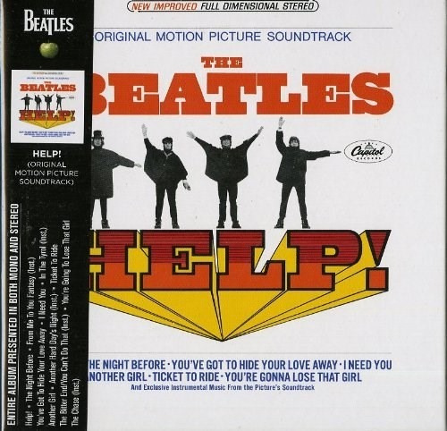 Cd The Beatles Help Soundtrack Mono & Stereo - Big Bang Rock